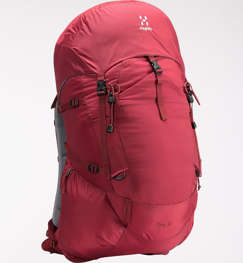 Haglöfs Womens Vina 30 Hiking Backpack Red New Zealand 24631FEJB